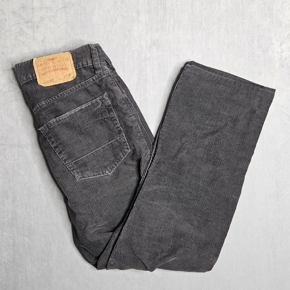 Vintage Abercrombie & Fitch Pants Mens 30x30 (Actual 31x26) Corduroy Boot Y2K